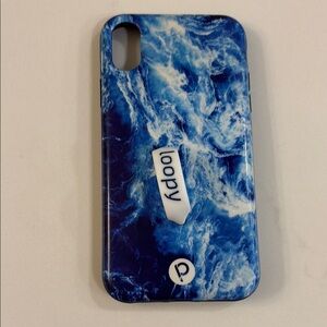 Loopy Case for iPhone XR in blue Ocean - EUC